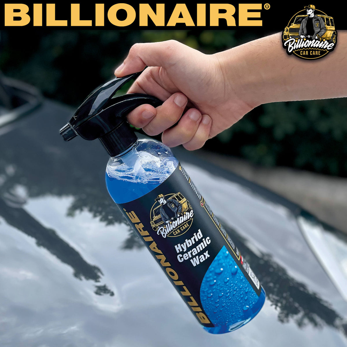Hybrid Ceramic Wax Cera Ibrida in Spray Arricchito con Carnauba 750ml