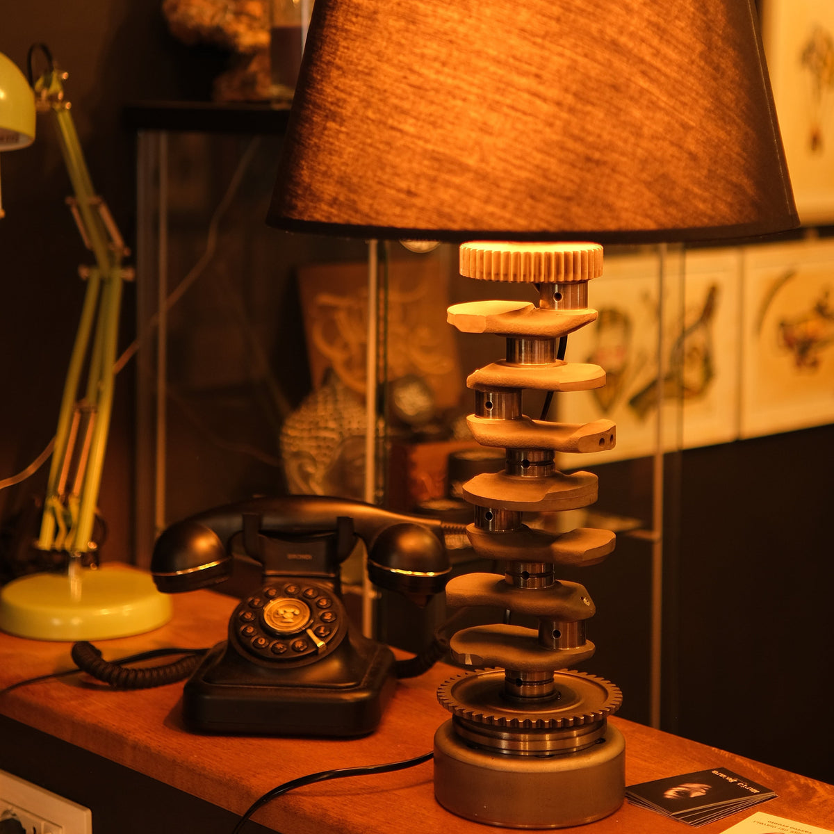 Lampada "Abat jour" albero motore moto