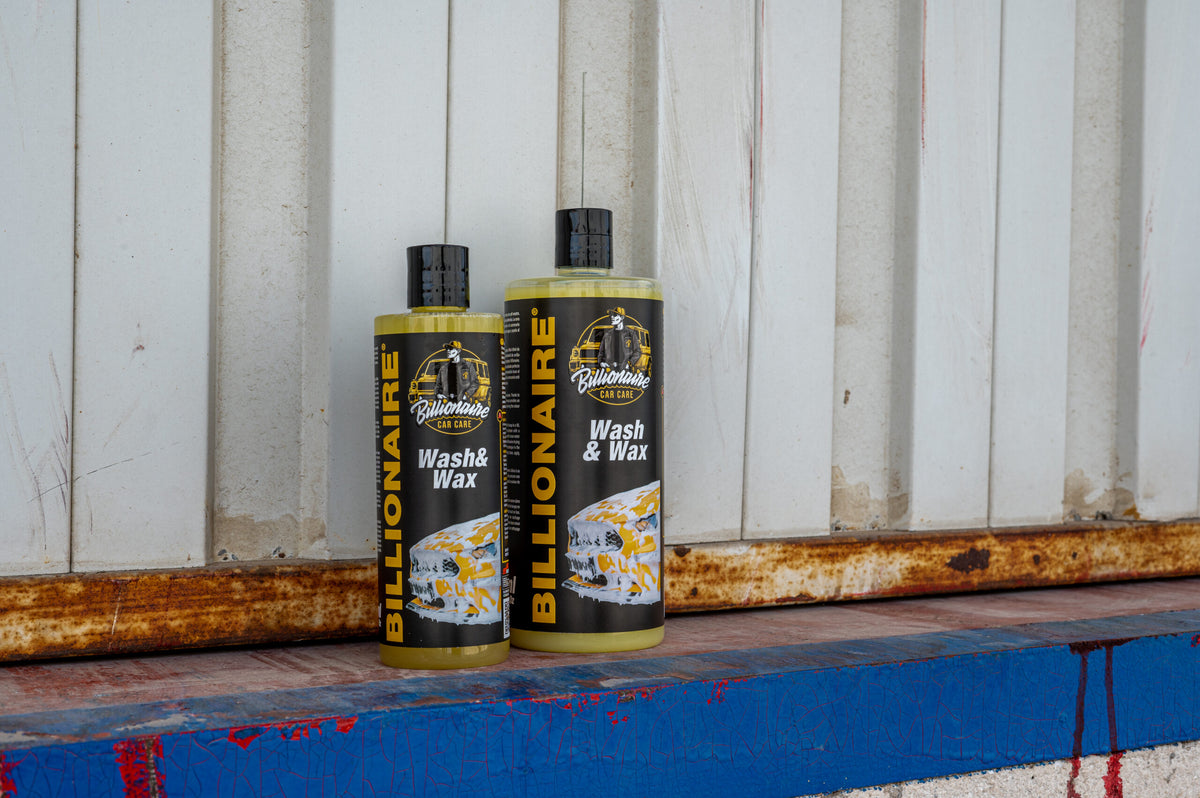 Wash & Wax – Shampoo e Cera Aroma di Banana 500ml