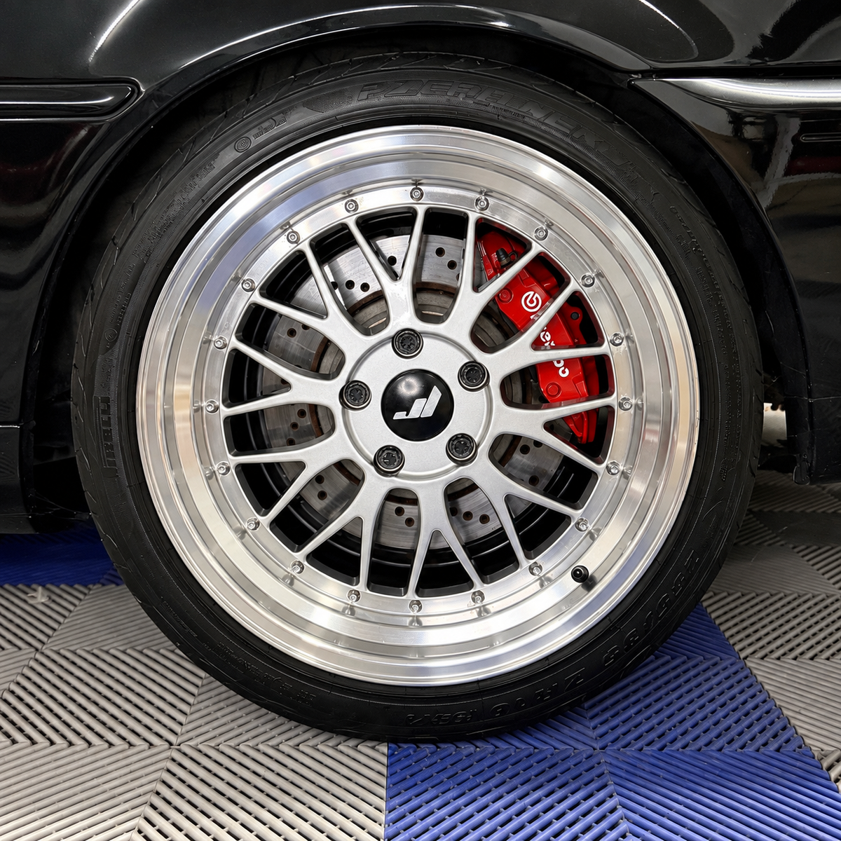 Staffe impianto maggiorato Brembo 4 pompanti m3 e46 posteriore
