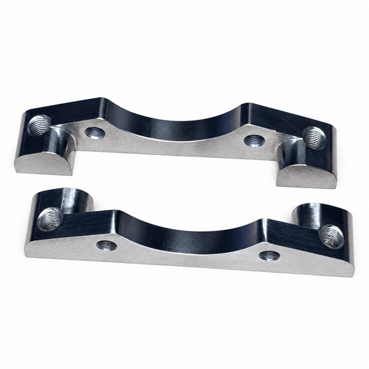 Staffe impianto maggiorato Brembo 4 pompanti m3 e46 posteriore