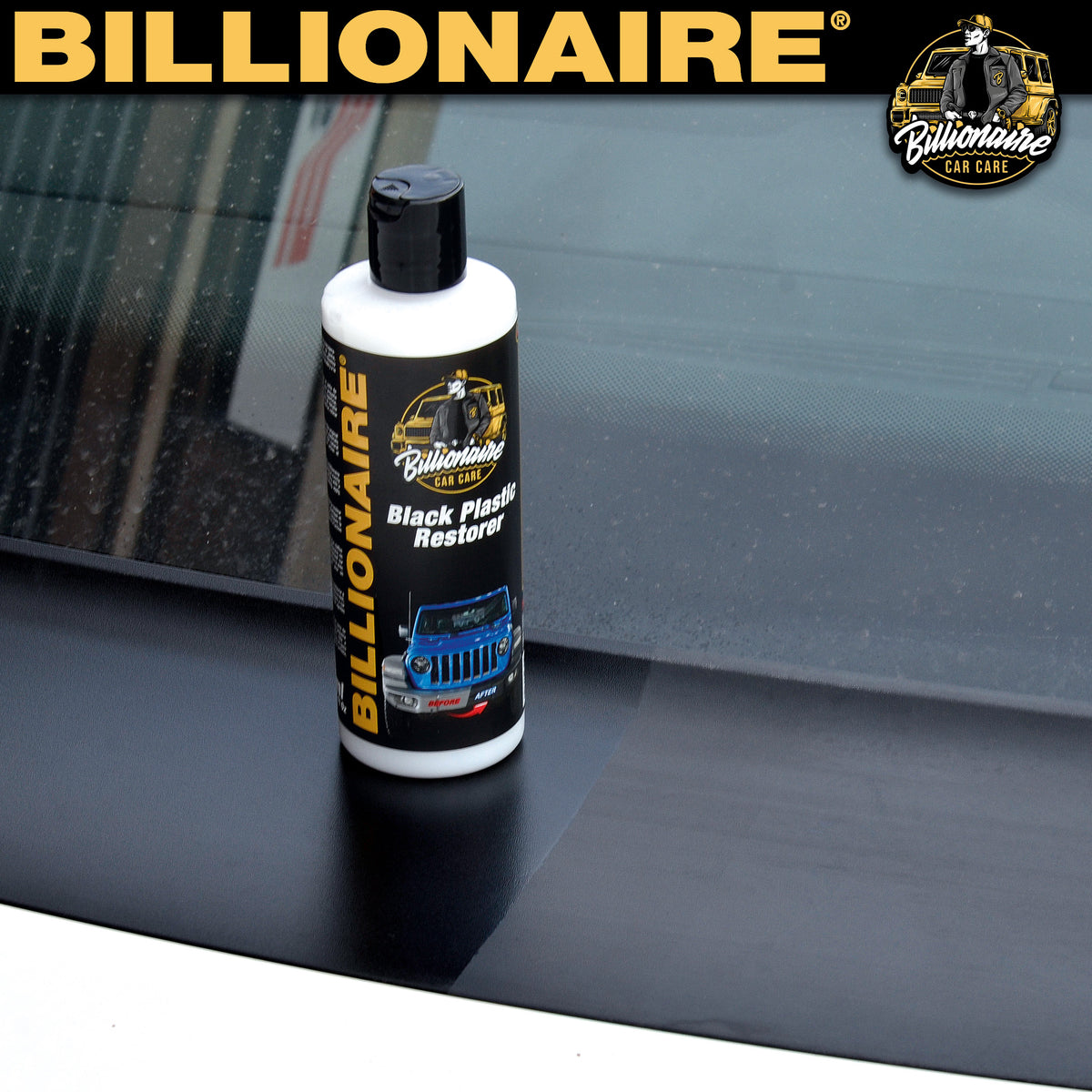 Black Plastic Restorer – Restauratore di Plastica Recupera la Lucentezza Originale 300ml
